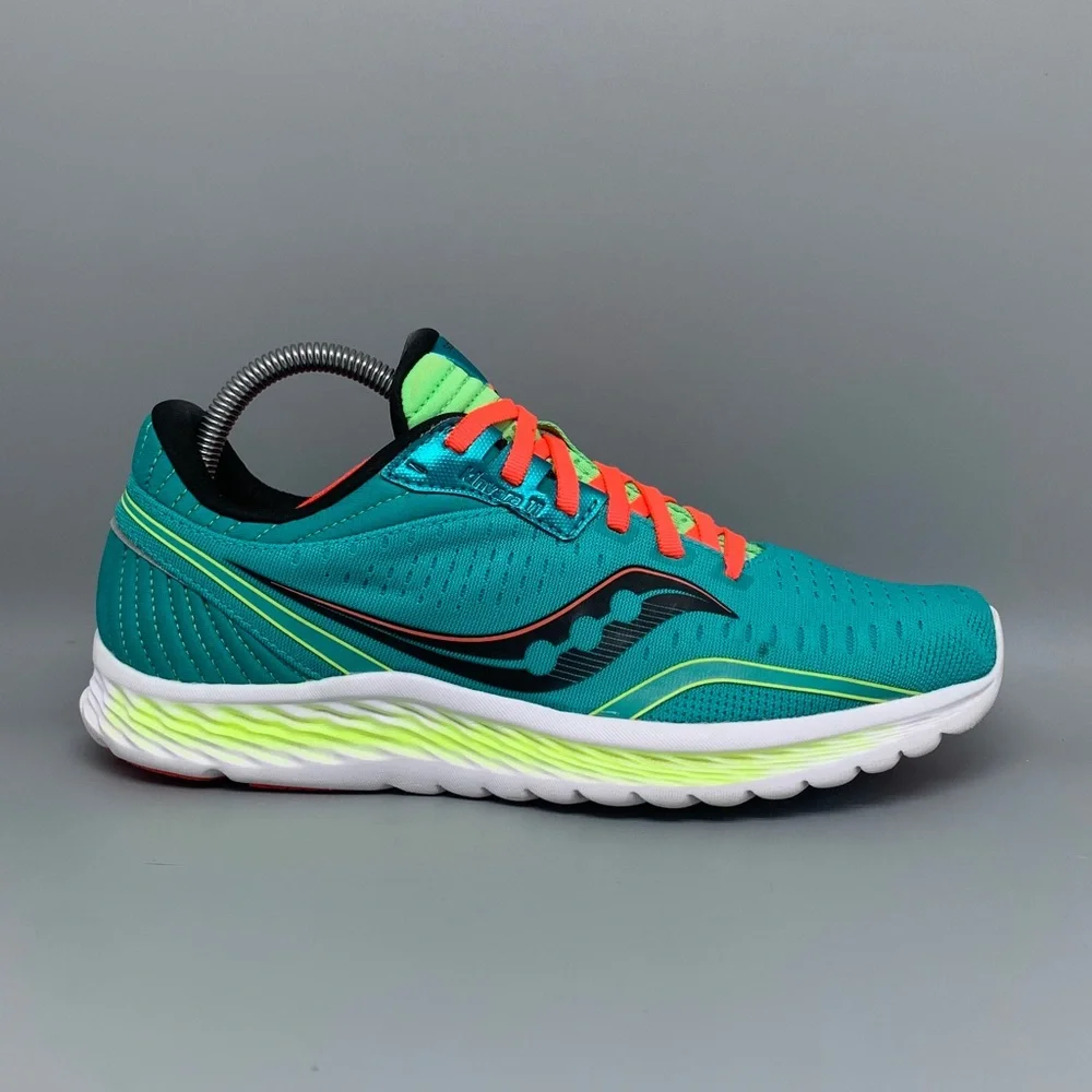 Saucony Kinvara 11 Teal Orange  Running Shoes‎ S20551-10 Men’s Sz 8 Women's 9.5